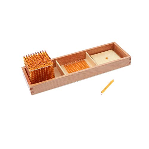 Introduction to Decimal Quantity with Trays-Montessori Learning at Home Tools Materials