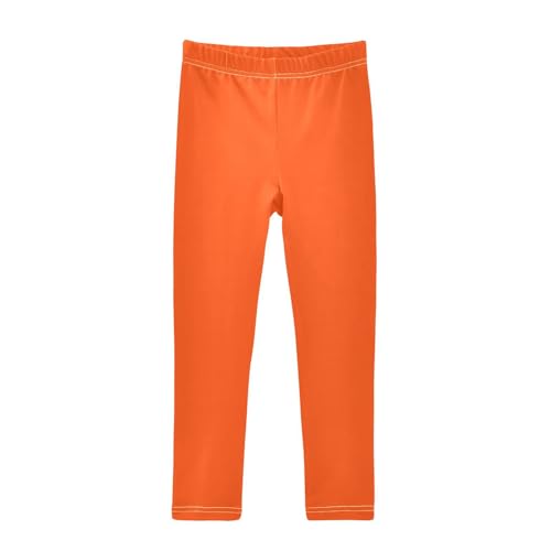 GuoChe Orange Red Girls Summer Shorts Cotton Cartwheel Shorts Activewear for Performance