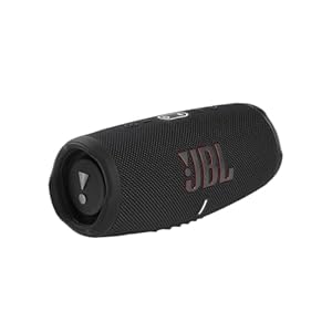 JBL CHARGE 5 – Portable Waterproof (IP67) Bluetooth Speaker with Powerbank USB Charge out, 20 hours playtime, JBL Partyboost (Black)