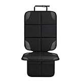 Car seat Protector 2 mesh Pocket Waterproof car seat Covers, Universal Size, Baby, pet, Children's car seat Protector, Anti Slip Bottom (1 piece)