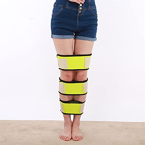 Correcteur de posture des jambes en O/X : lot de 3 ceintures de correction réglables pour genou