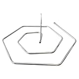 VANZACK Spiral Quilt Drying Rack Stainless Steel Bed Sheet Hanger Multipurpose Laundry Rack for Blankets Scarves Clothes All-Around Sun-Dry with Rounded Edges and Strong Wind Resistance