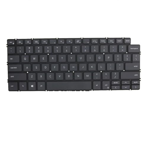 for Dell Latitude 14 3410 Black Keyboard, US Layout Non-Backlit