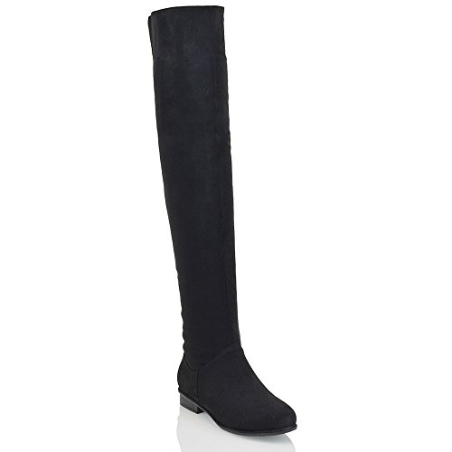 thigh high boots for skinny legs uk