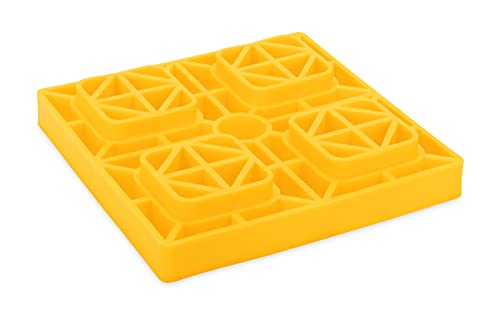 Camco Heavy Duty Leveling Blocks, Ideal For Leveling Single and Dual Wheels, Hydraulic Jacks, Tongue Jacks and Tandem Axles (10 pack) (44505) - Yellow - Thumbnail 4