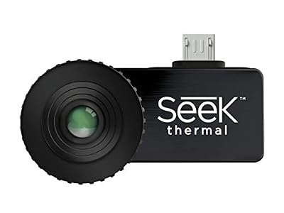 Seek Thermal Compact – All-Purpose Thermal Imaging Camera for Android MicroUSB, Black (UW-AAA)