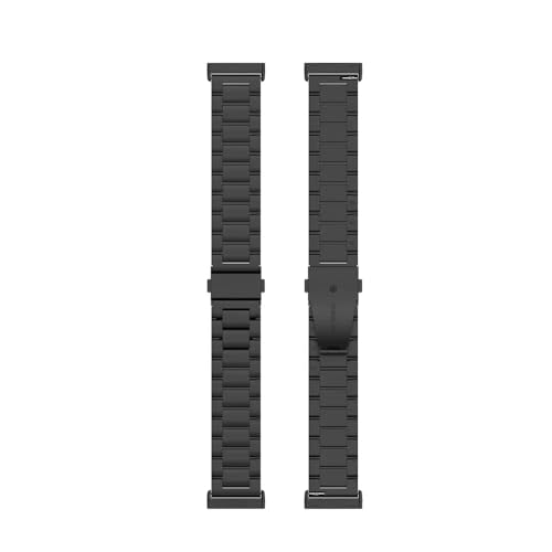 Image of YODI Watch Band Compatible with Fitbit Versa 4 / Fit bit Versa 3 / Fitbit Sense /Sense 2 Band, Soft Replacement Silicone Wristband for Women Flexible Waterproof Sport Watch Strap for Men Large
