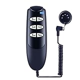 ZWP Pendant Hand Remote Control Replacement for Drive Medical Delta Ultra-Light 1000 Semi-Electric Hospital Beds (15033 & 15235) 15030HC-G, 6-Button 5-Pin