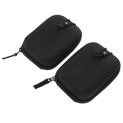 ERINGOGO 2個防水ショックプルーフ高?夫?距?收?包 ベルトループ付き耐衝撃キャリングケース ゴルフ用屋外保護カバー