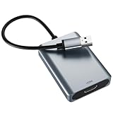 WENTER USB to HDMI Adapter, USB 3.0 to HDMI Multi-Monitor Converter Audio 1080P Video Converter,Display Extender for PC Laptop Desktop Projector HDTV Compatible with Windows 7/8/8.1/10