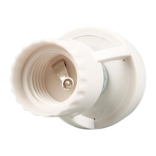 Pruojhw Portalámparas con sensor de movimiento, portalámparas con sensor de movimiento, enchufe de luz activado por movimiento, adaptador de lámpara atornillable, soporte de bombilla de movimiento