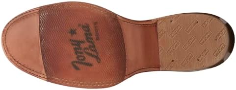Tony Lama Men's Stout Brown Henley 15" Buckaroo Cowboy Boots Brown 8.5 D | Image 4