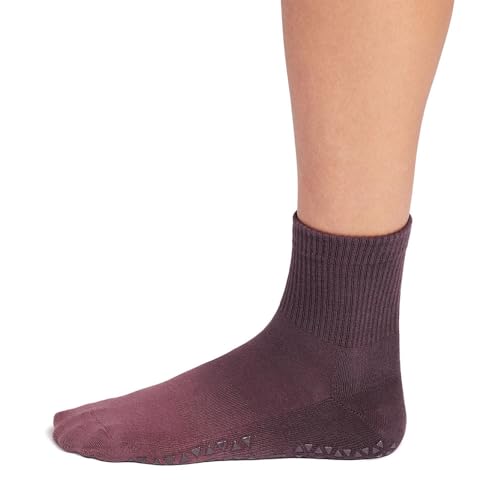Image of TAVI Aria Pilates Socks - Grip Socks for Women with Non-Slip Grippy Sole and Arch Support, Wear for Yoga, Barre, Dance