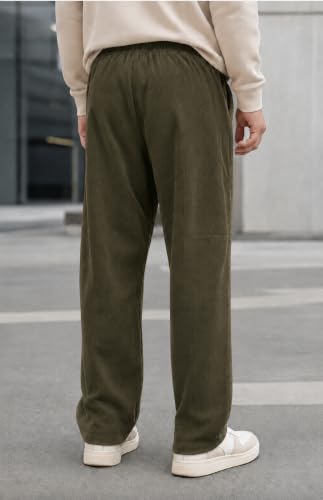 Image of Preneum Men Mid Rise Poly Cotton Loose Fit Trouser || Korean Style Travel & Lounge Wear with Pockets (Available in Plus Size) (Combo Pack of 3)