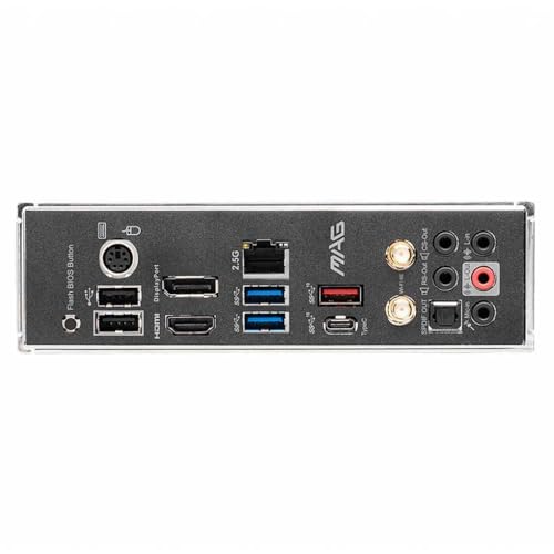 MAG B550 TOMAHAWK MAX WIFI Scheda Madre AMD ATX, AM4 - AMD Ryzen 5000 Ready - DDR4 Boost 5100+MHz/OC, PCIe 4.0 & 3.0 x16, M.2 Gen4 & Gen3, 2.5G LAN, Wi-Fi 6E, B Lluetooth 5. 2 - Scheda madre - Immagine 3