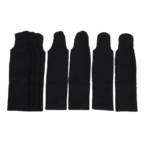 TOPINCN Paquete de 8 Bolsas de Crin de Caballo Hechas de Nailon Resistente a Prueba de Viento, Protección Eficaz contra el Sol y el Barro, Reutilizables, Antienredos, Adecuadas para