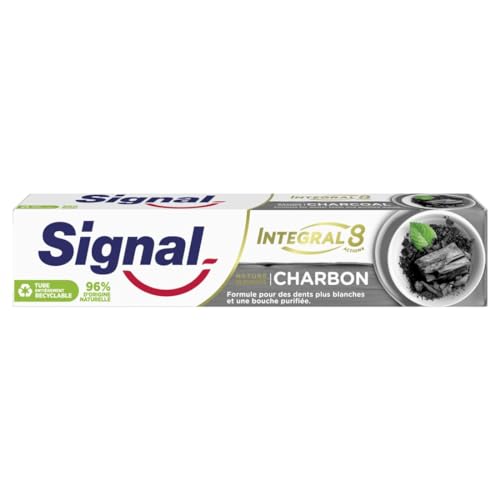 Signal Integral 8 Nature Elements Charcoal Tandpasta, 75 ml