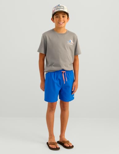 Image of HUK Girls' Pursuit Volley Short, Quick-Dry Fishing Shorts for Kids