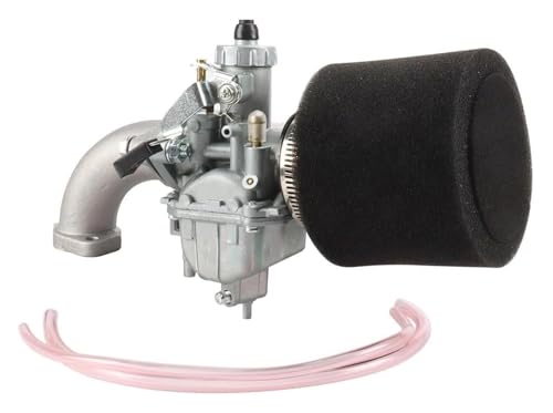 Kit réparation carburateur moto Mikuni VM22 26 mm avec collecteur et filtre à air de 38 mm