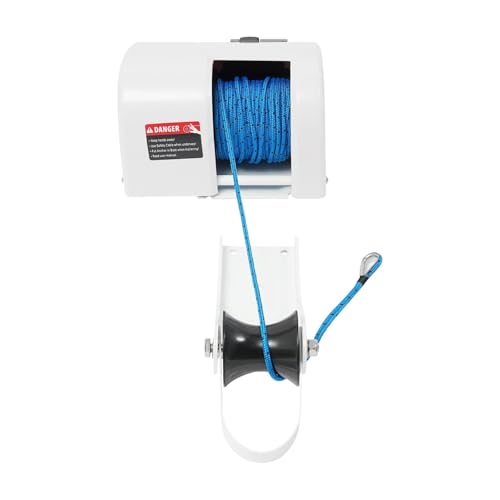Winche eléctrico 12V para ancla de barco con control remoto miniatura 2