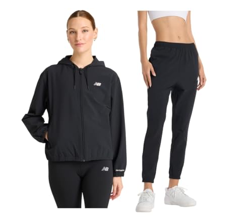new balance(ニューバランス) レディース ストレッチウーブンジャケット (AWJ51503) ジャージ 部活 ウィンブレ ウィンドブレーカー
