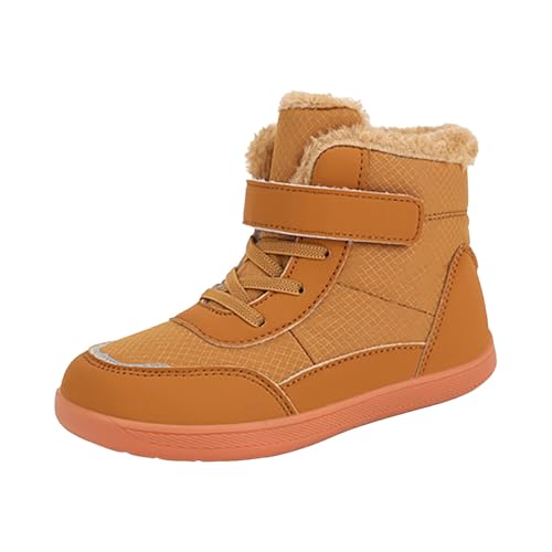 IWIHMIV Boys' Boots Girl Snow Boots Toddler Girls Winter Boots Boys' Snow Boots Cotton Shoes Outdoor Warm Winter Boots