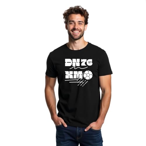 Image of ALOVA Stylish and Comfortable Men's Round Neck T-Shirt - Bold Graphic Front Prints with Half Sleeves for Everyday Use