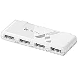 Techly IUSB2-HUB4-WHTY 480Mbit/s Blanc hub & concentrateur - hubs & concentrateurs (USB 2.0, 480 Mbit/s, Blanc, USB)
