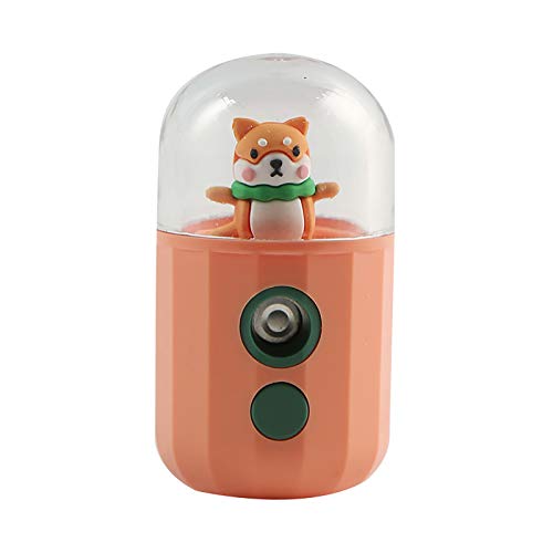 Humidifier, Diffuser ,Hand-held Mini Portable Spray Meter ,Ultrasonic Aroma Oil Vaporizer for Bedroom, Home, Office