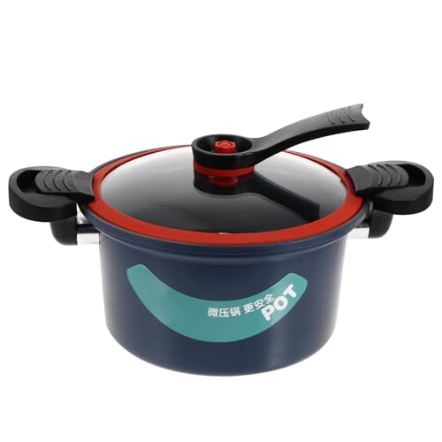 Cocotte à micro-pression 3,5l compatible induction en fer et verre - 2