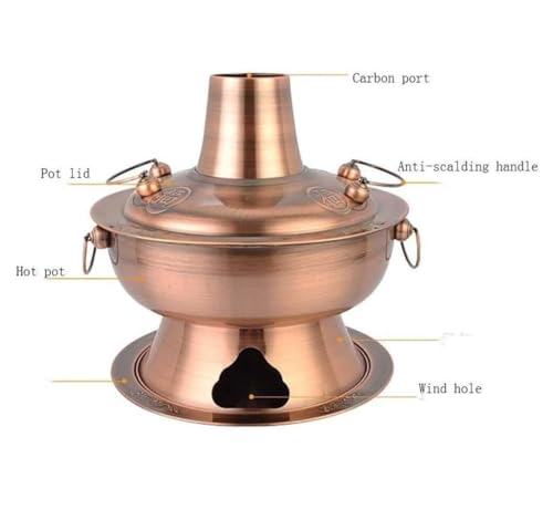 Olla caliente multifuncional acero inoxidable 28cm miniatura 3