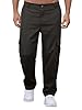 Comdecevis Mens Casual Cargo Pants Elastic Waist S... #5