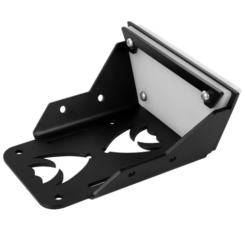 KAOBAS Transom Trolling Motor Mount for Kayak, Bracket Kit Fits Canoe & Small Boat in Freshwater or Saltwater, Works with Most Clamp-On Electric Trolling Motors, Heavy-Duty Kayak Motor Mount