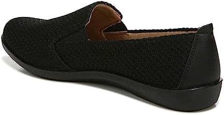 LifeStride Womens Next Level Sneaker, True Black, 9.5 Wide US Review | Image 5