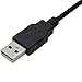HiLetgo 5pcs USB 2.0 A Male to DC 5.5x2.1mm 5 Volt DC Connector Charge Barrel Jack Power Cable Black(Max 2.5 Ampere Power Cable, Center PIN Positive)