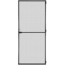 Mosquitera Abatible Schellenberg 70931 Mosquitera para puertas ACTION, 100 x 210 cm, antracita