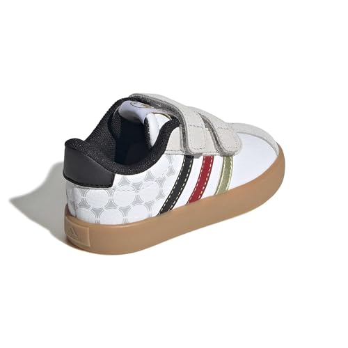 Image of adidas Kids Girls Vl Court 3.0 Slip On Sneakers Shoes Casual - Pink, White
