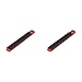 TEKTON 1/4 Inch Drive x 8 Inch Socket Rail, 13 Clips (Red) | OSR01113 (Pack of 2)