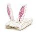Zoo Snoods Bunny Costume - Knit Easter Dog Snood Ear Wrap for Pets, Warm Neck Cover for Halloween and Winter (Small)