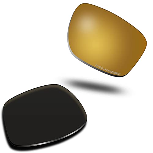 Verres rechange Oakley Sliver OO9262 polarisés contre l'éblouissement Desert Gold