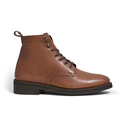 Image of Denali Men's Boot - Premium Full-Grain Leather Ankle Boot with Studded Outsole & Glove-Lined Interior