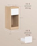 Zoom IMG-2 vasagle comodino stretto tavolino con Zoom IMG-2 vasagle comodino stretto tavolino con