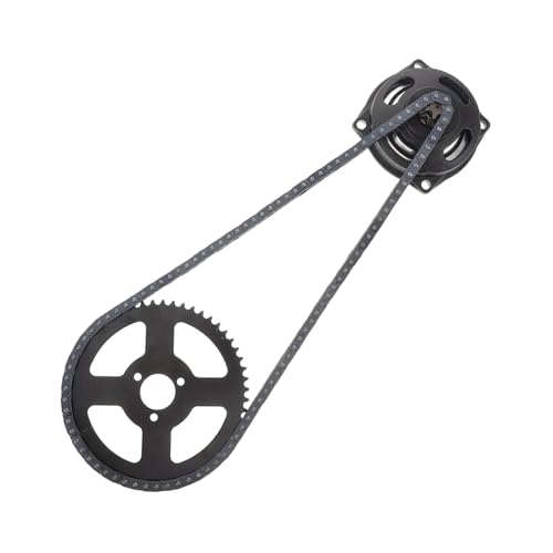 Happyyami Aluminum Rear Sprocket Kit Transmission Case for