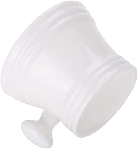 Miniatura 9 de Tazón de jabón de afeitar de plástico de 2 colores Tazón de jabón de afeitar de espuma Tazón de crema con mango pequeño Tazón de afeitar para