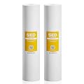 Max Water 1 Micron 20 x 4.5 Sediment Water Filter Cartridge - Whole House Water Filter Replacement Cartridge for Well Water System Compatible with DGD-5005-20, FP25B, AP810-2, FPMB5-20, 2-Pack