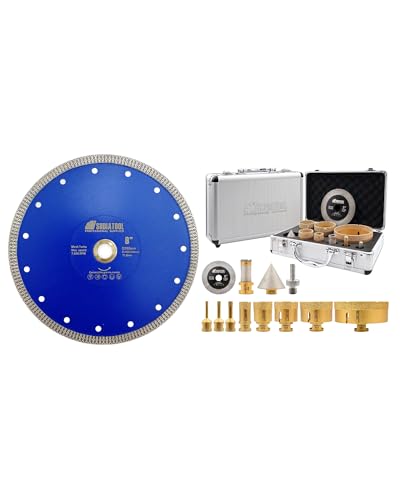 Disque diamant et forets diamantés M14 SHDIATOOL pour meuleuse et grès cérame