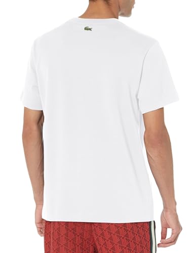 Lacoste Men's Crew Neck Short Sleeve Regular Fit Graphic T-Shirt2