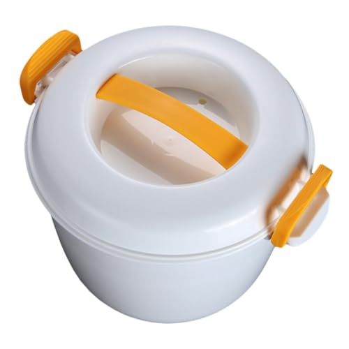 TOGEVAL 電子レンジ用高耐熱マルチ炊飯容器 大容量 蒸気排出ダブルベント設計 簡単調理 新鮮風味キープ 環境 素材使用