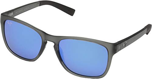 Maui Jim Unisex-Adult Sandy Beach Asian Fit H408N-10 Polarized Rectangular Sunglasses