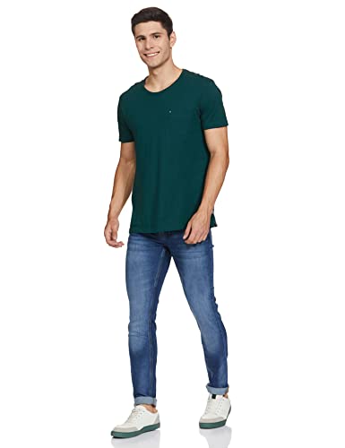 Image of Spykar Men's Mid Rise Skinny Fit Jeans